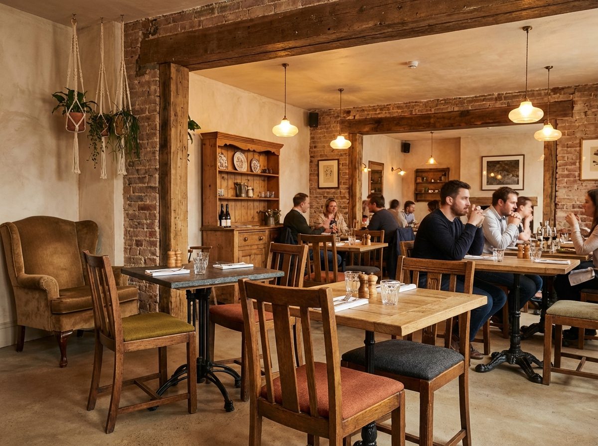 Ravintolan remonttisuunnittelu auttaa hyödyntämään olemassa olevaa: kalusteiden päivitys, verhoilu ja kokonaisuuden hallinta.