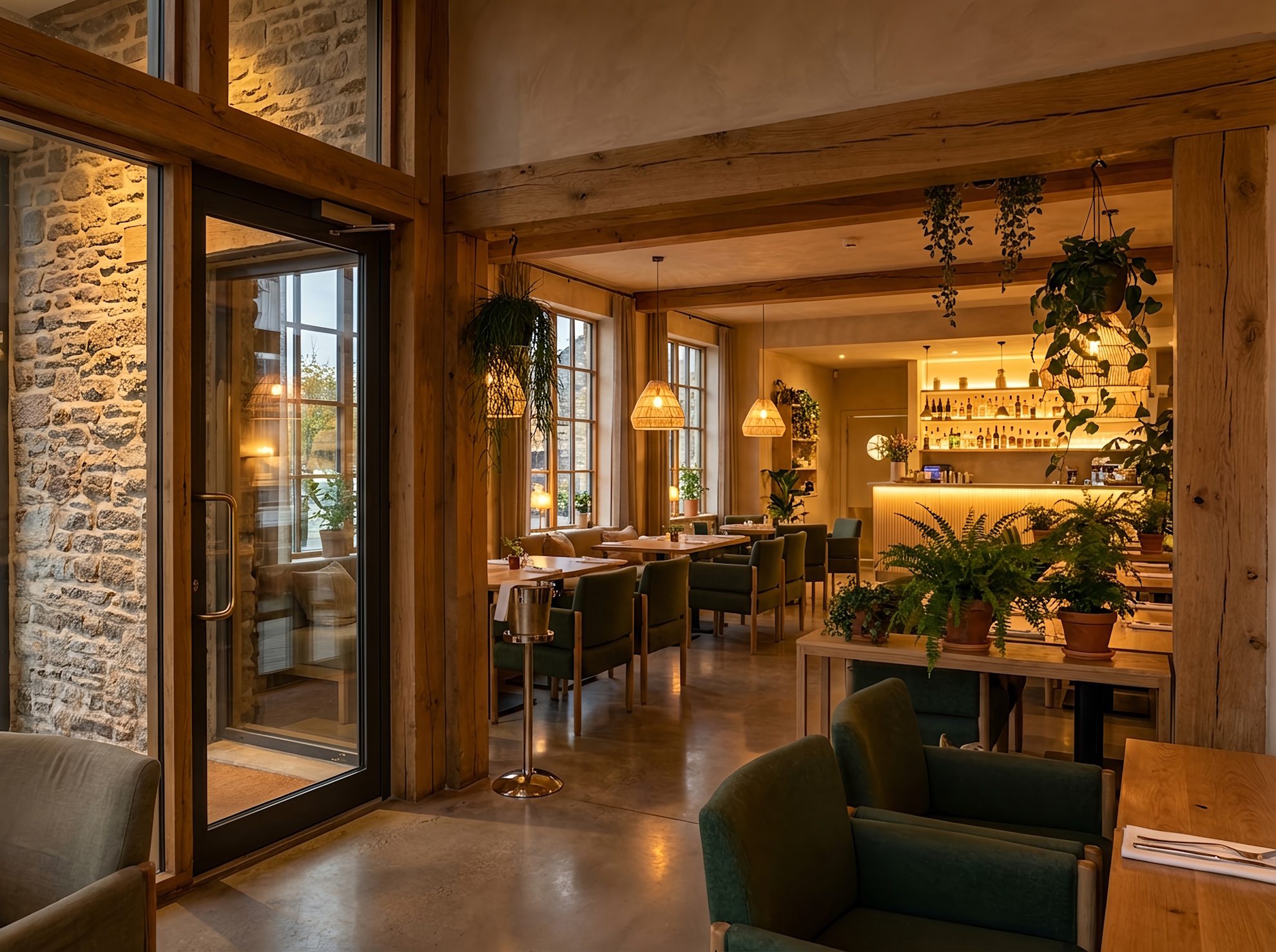 Sisustussuunnittelun rooli ravintolan tunnelman luomisessa