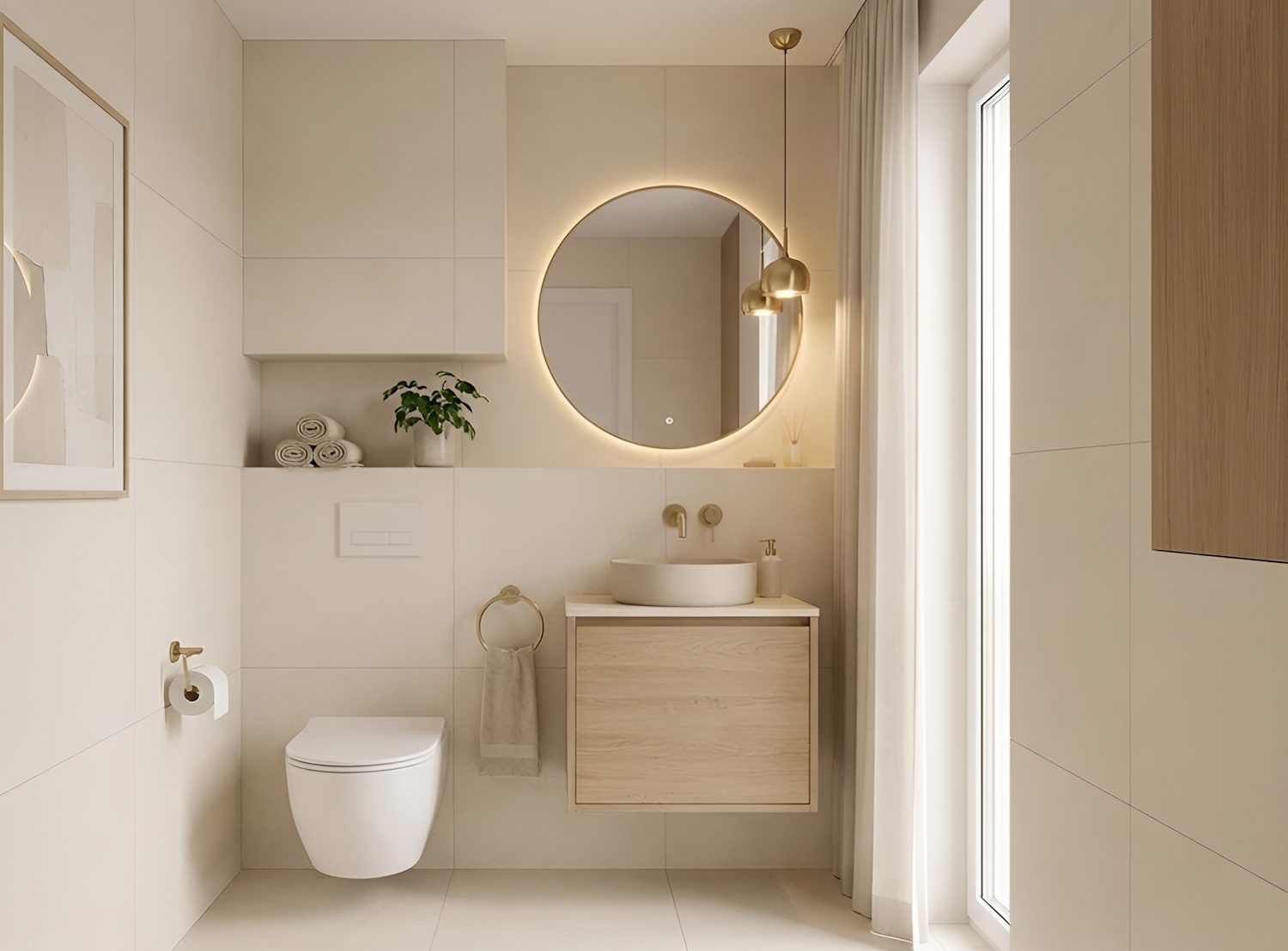 ennakkomarkkinointikohteen 3D-visualisointi -Tilanna