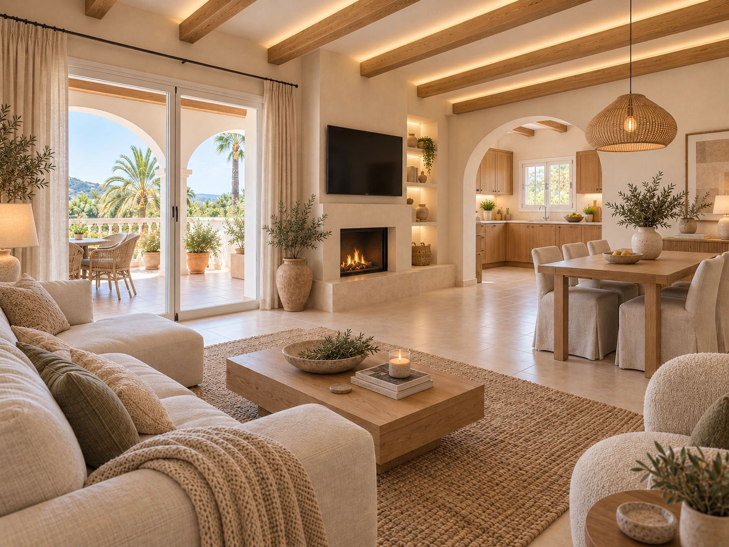 Costa Blanca villa renovation concept by Tilanna